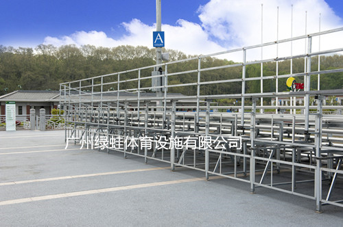 中國網(wǎng)球學院網(wǎng)球場八層鋁制看臺