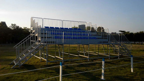 綠蛙看臺亮相順德順峰山公園中法文化節