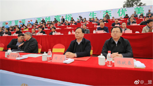 綠蛙看臺榮登衡陽鄉村生態暨珠暉“四美”旅游節活動現場