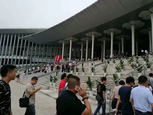 綠蛙看臺亮相2017年第35屆上海體博會(huì)