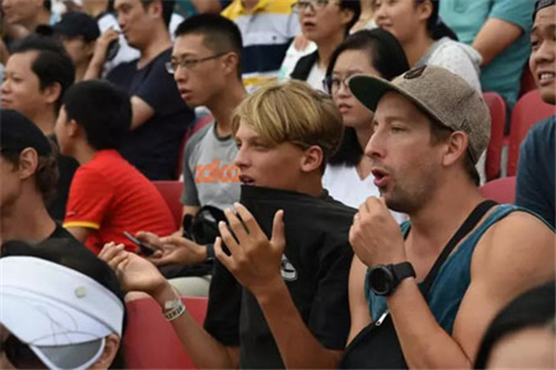 綠蛙拼裝看臺助力2017年世界輪滑錦標賽