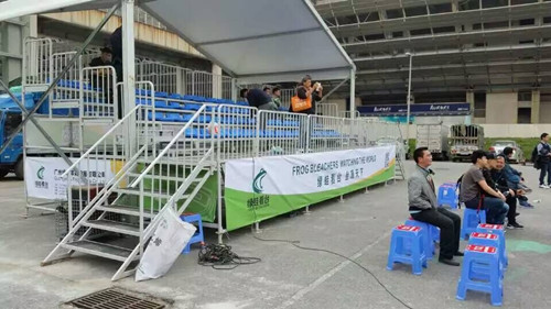 廣州國際專業(yè)燈光、音響展覽會(huì),綠蛙看臺(tái)秀出風(fēng)采