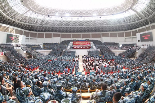 佛山科技學院再啟航,綠蛙伸縮看臺保駕護航