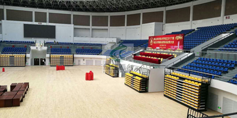 佛山科技學院再啟航，綠蛙伸縮看臺保駕護航！