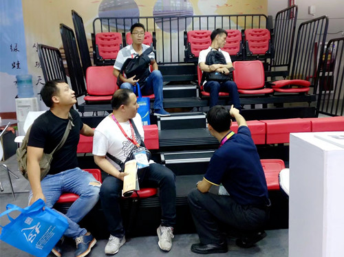 綠蛙看臺亮相2017年第35屆上海體博會(huì)