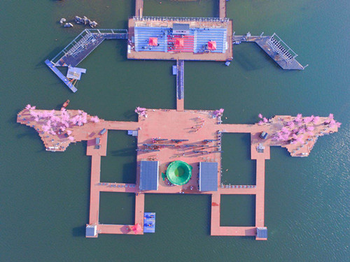 蛙看臺邀您共賞《遇見武寧》大型實景水秀