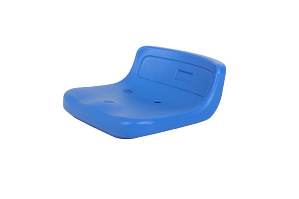 綠蛙可拆卸拼裝低靠背吹塑椅層側(cè)全封閉看臺