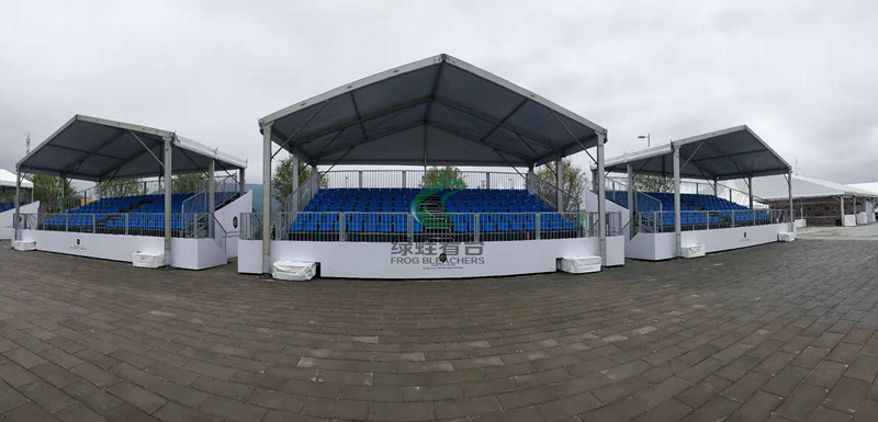 綠蛙看臺參與香港賽馬會從化馬場演示