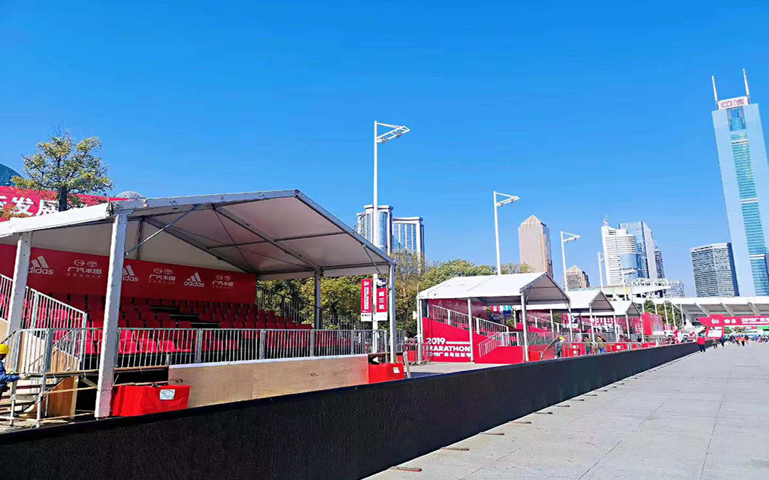 綠蛙看臺與2019廣州馬拉松賽攜手并進