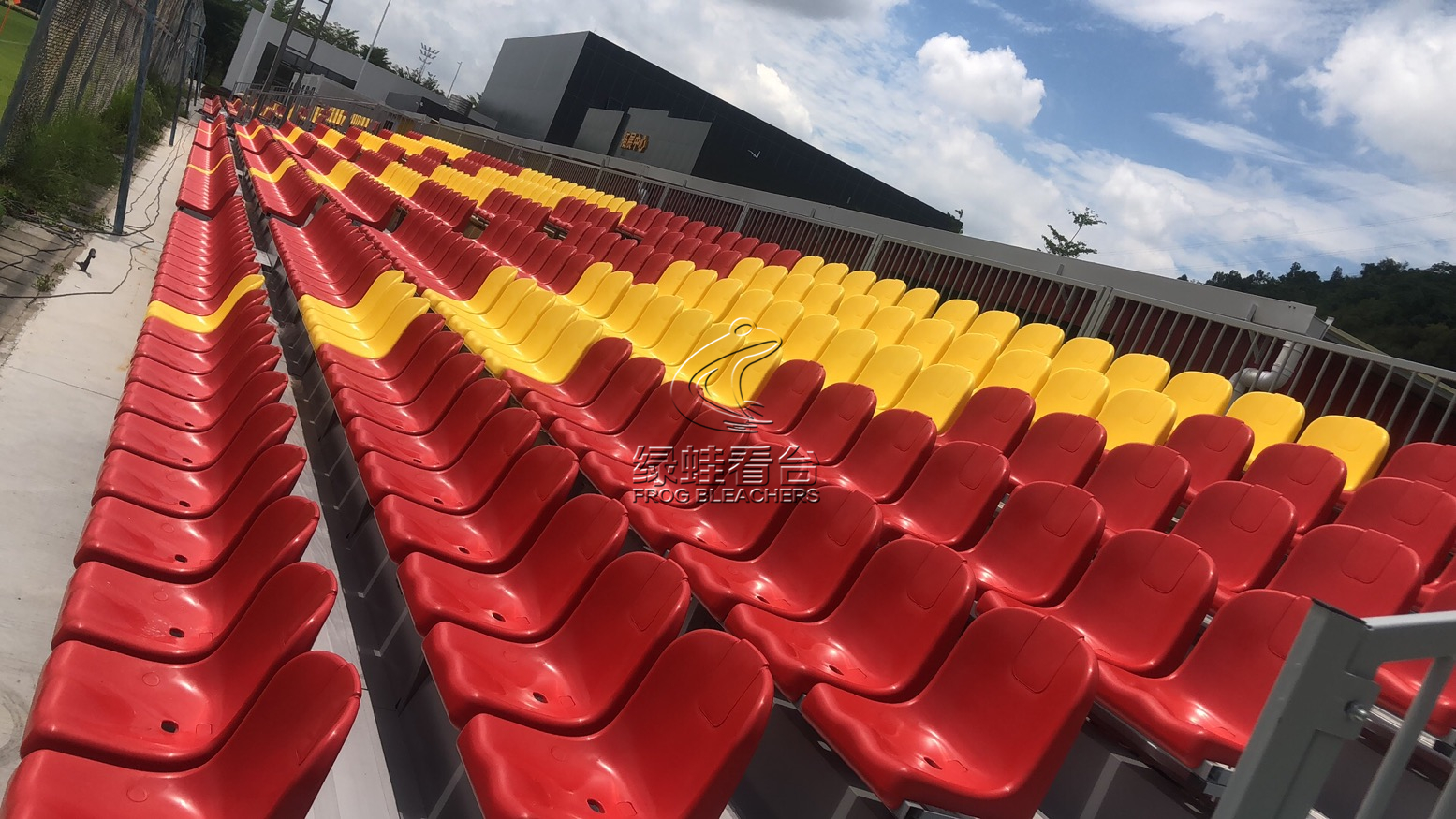 順德足球協會室外固定金屬看臺 順德足球協會室外固定金屬看臺