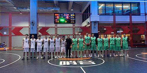 “ 綠蛙看臺VS旺座椅業”籃球交流賽在海樂薈圓滿舉辦