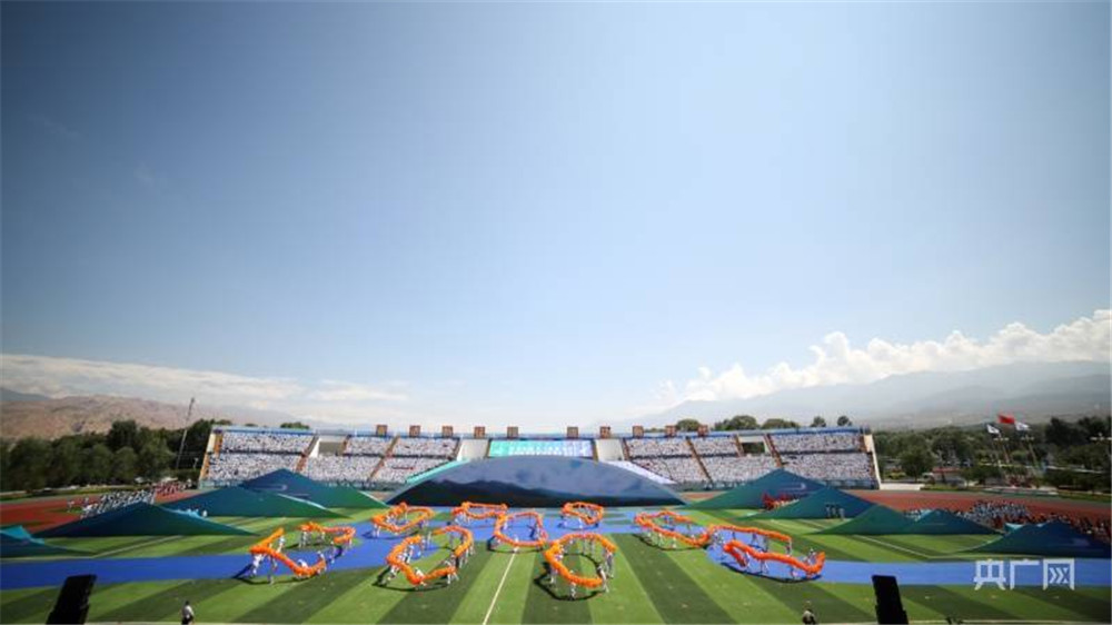綠蛙看臺助力青海省第十八屆運動會
